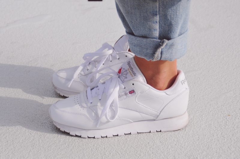 reebok classics white