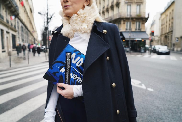 kenzo fish clutch bag paris