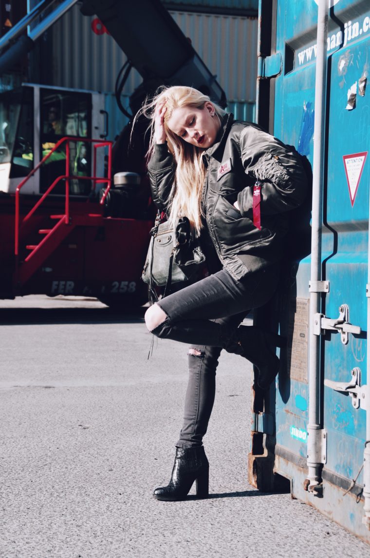 trend alert alpha industries bomber jacket 