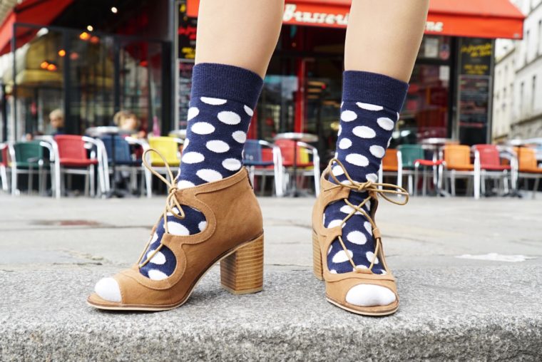 offene schuhe mit socken trend 2016 oasis