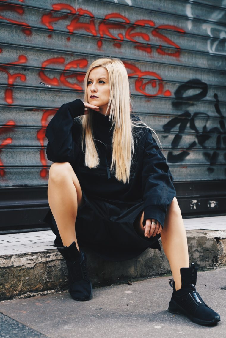 revolution, neue fashion helden, fashionblogger, paris fashion week, streetstyle, black puma rihanna trainer