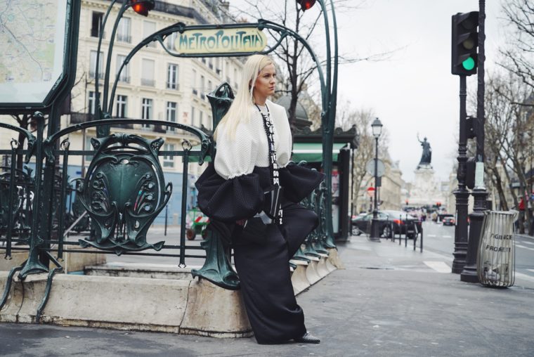 best paris fashion week look streetstyle vogue