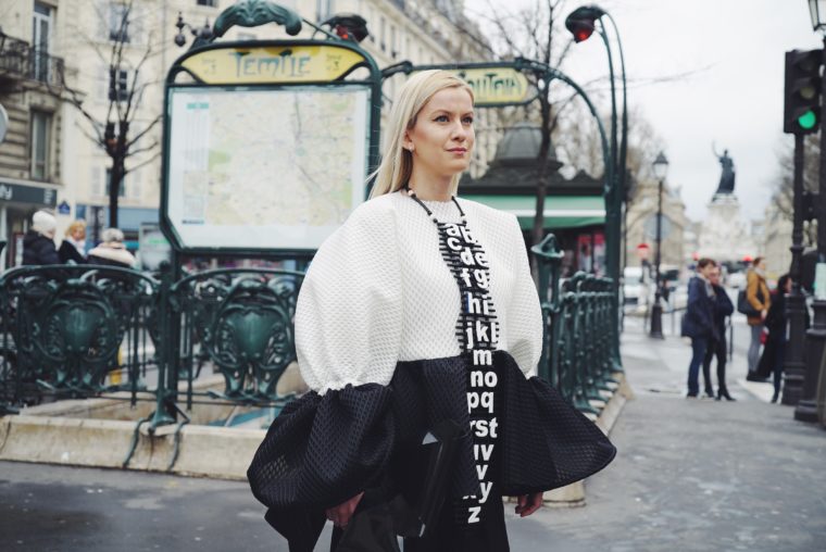 palinapralina paris fashion week streetstyle look pfw 2016 bowie wong