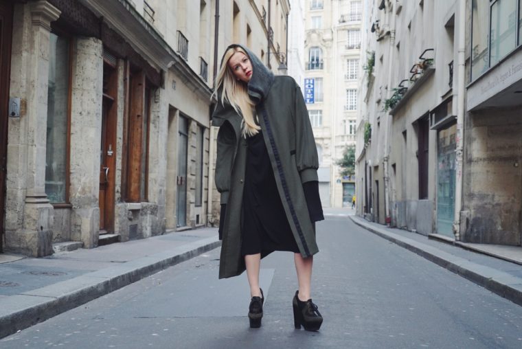 Paris Fashion Week Streetstyle Sean Suen Julius Burberry Khaki Trend 2016