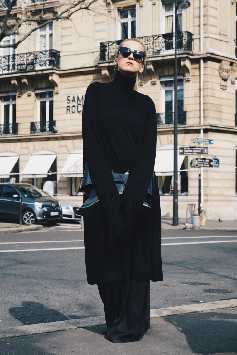 black is beautiful look paris rick owens julius vetements off white