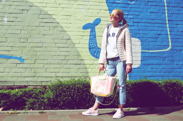 duvetica spring summer jacket rose pink