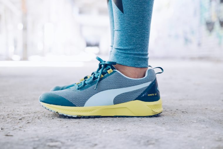 blue coral yellow sportschuhe von puma