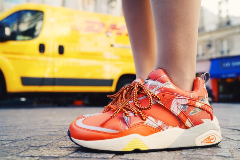 puma swash, limited edition, orange sneaker