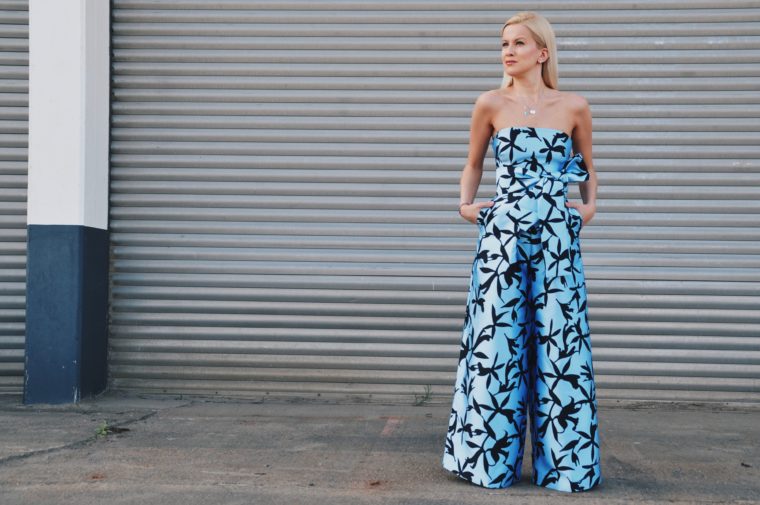 c/meo collective cmeo overall jumpsuit baby blue