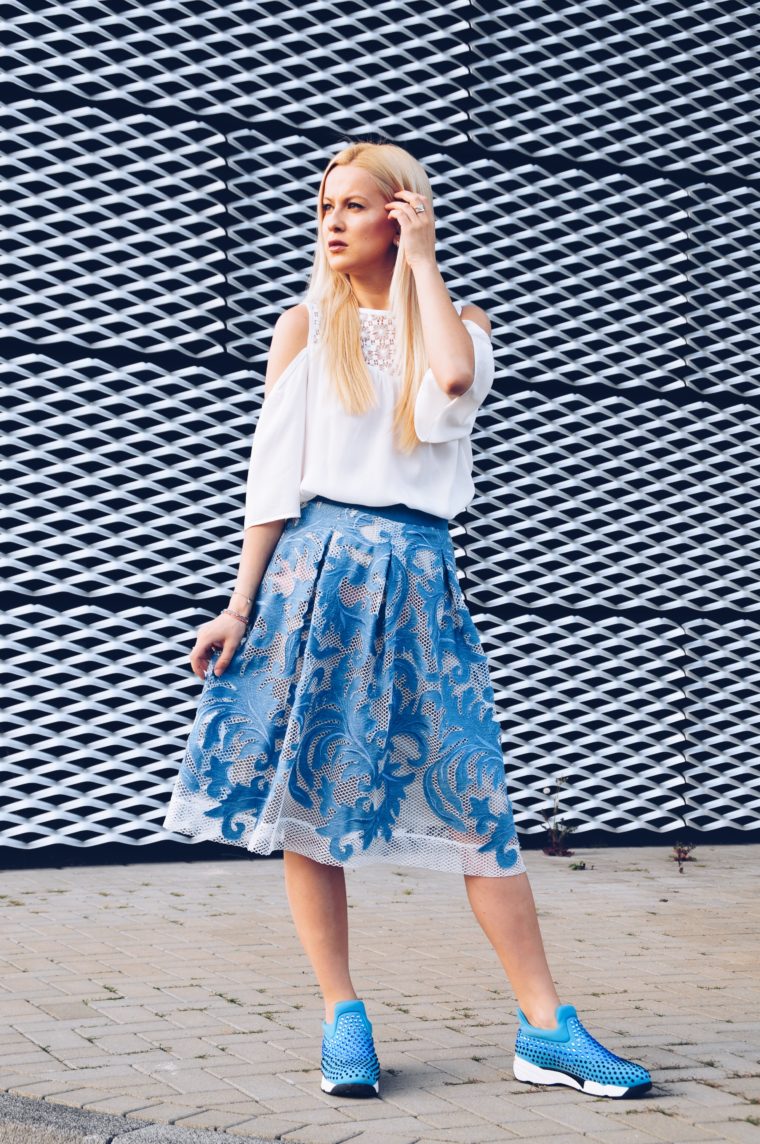 midi rock jeans applikationen 
