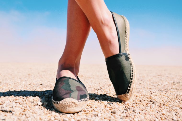 Buffalo Espadrilles in camouflage