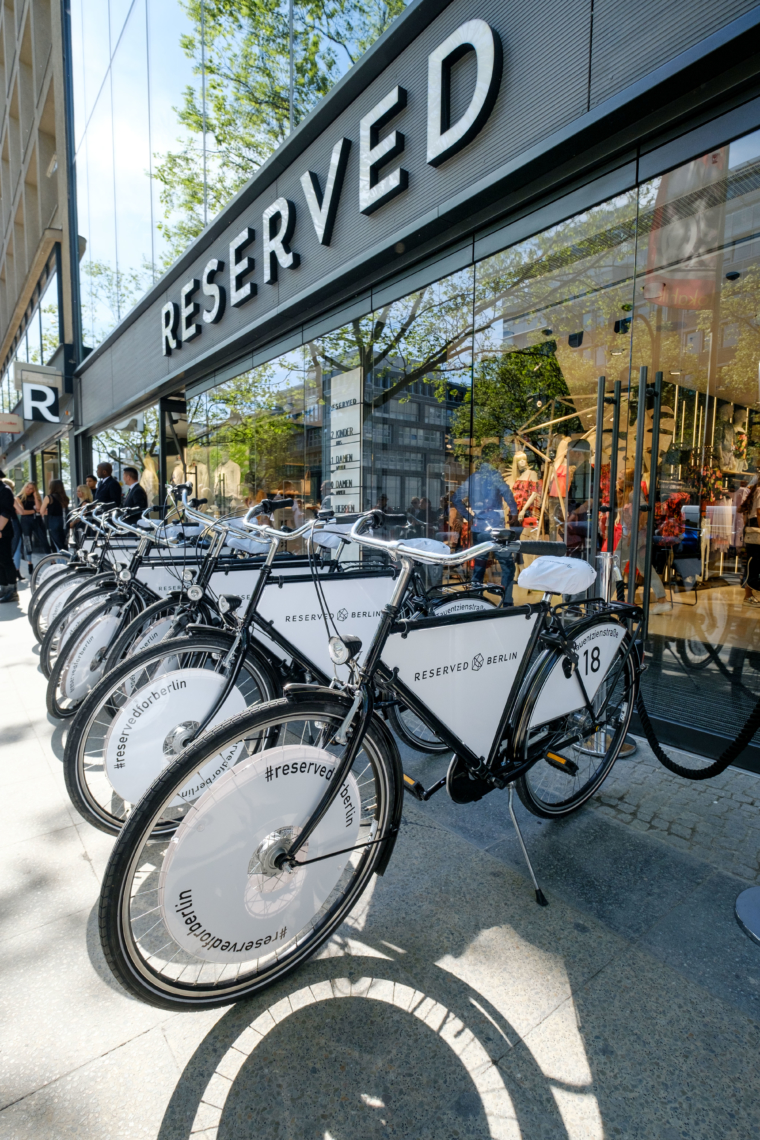 Reserved Store Opening, Berlin, Tauentzienstr 18, am 17.05.17. Foto: Thomas Lohnes / getty images