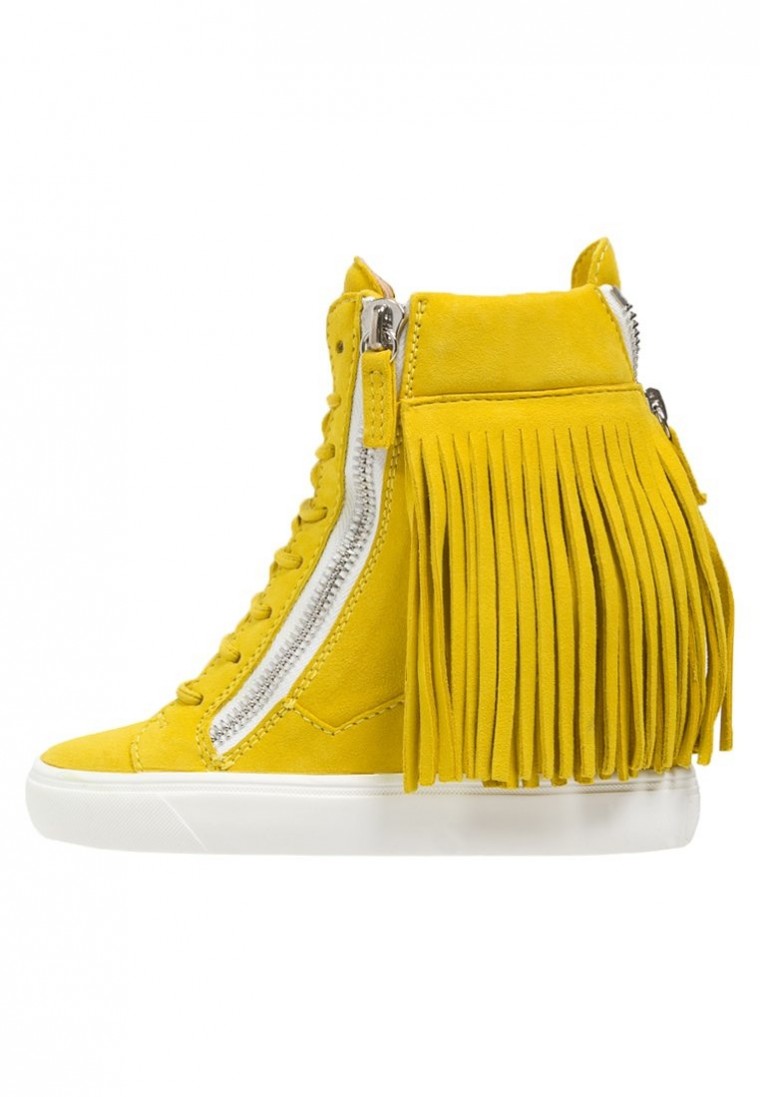 Giuseppe Zanotti Sneaker high yellow top gelb
