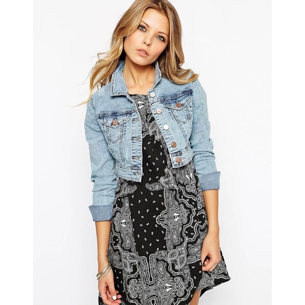 Noisy May - Kurze Jeansjacke - helle Waschung