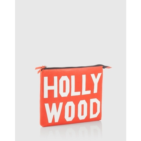 HOUSE of CASES iPad Gadget 'Hollywood' Damen rot/orange