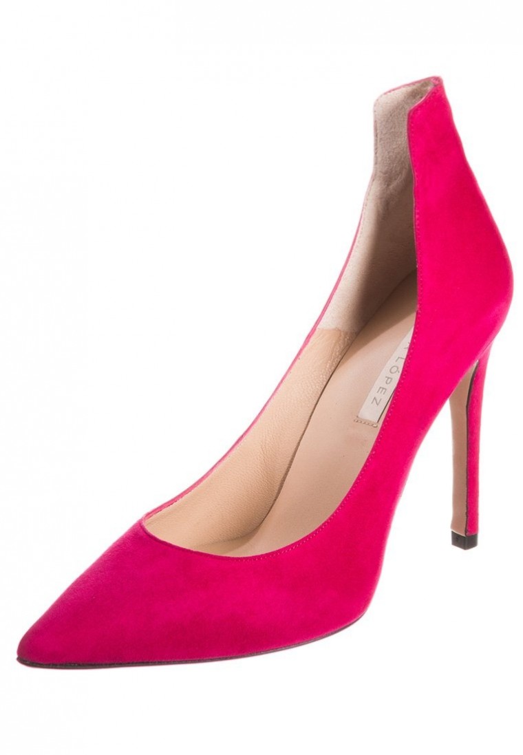 Pura Lopez Pumps frambuese