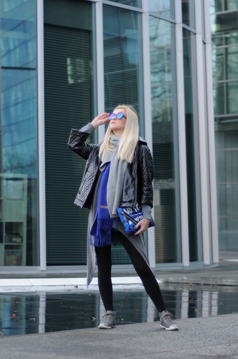 Blue - Grey - Black