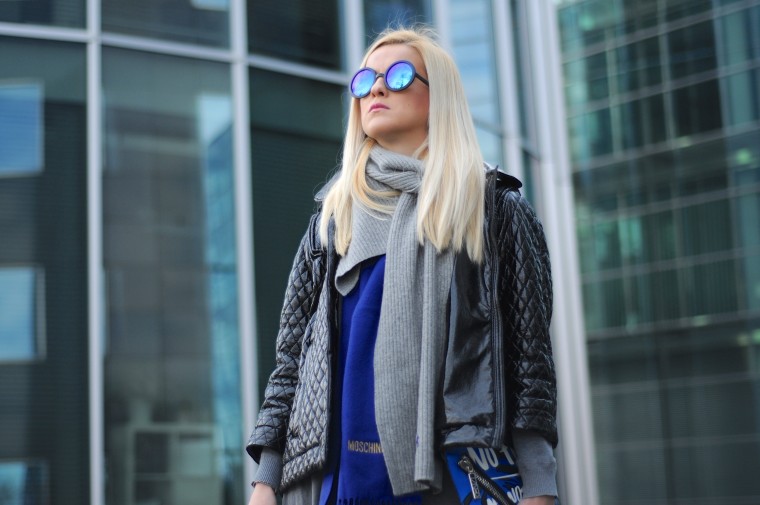 Blue - Grey - Black