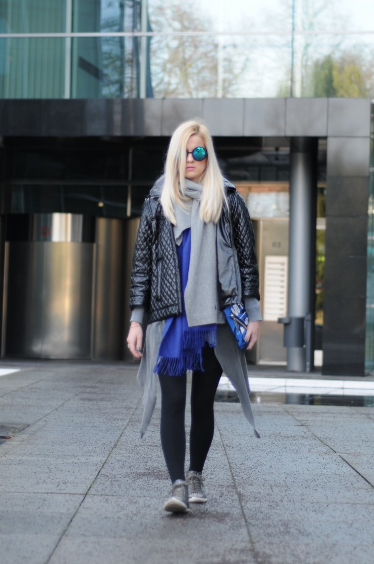 Blue - Grey - Black
