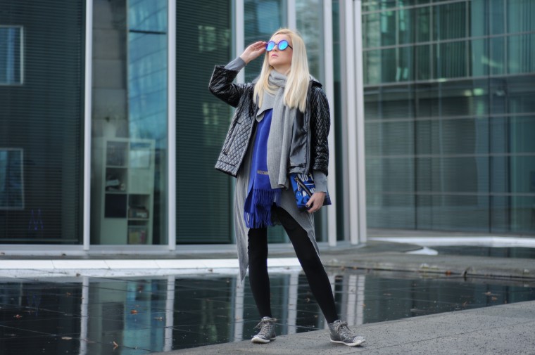 Blue - Grey - Black