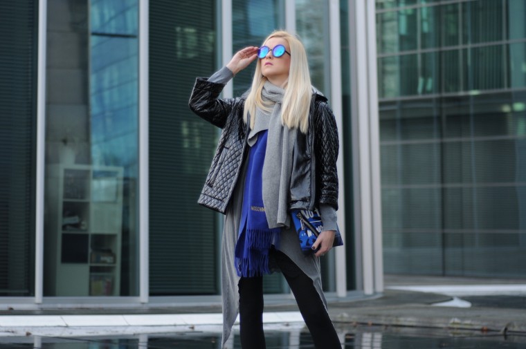 Blue - Grey - Black