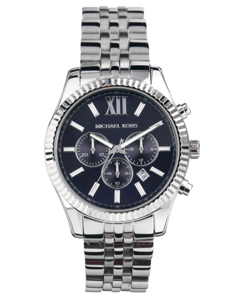 Michael Kors - MK8280 Lexington - Chronograph in Silber - Silber