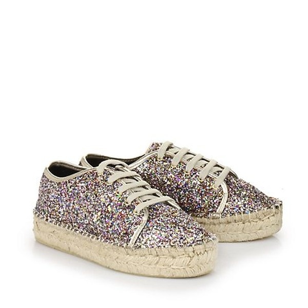 Buffalo Espadrilles glitzer in bunt