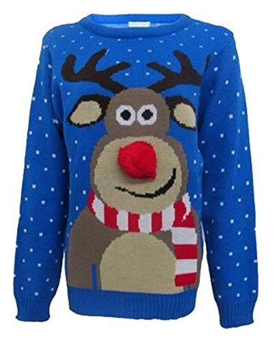 RUDOLPH damen weihnachts pullover christmas