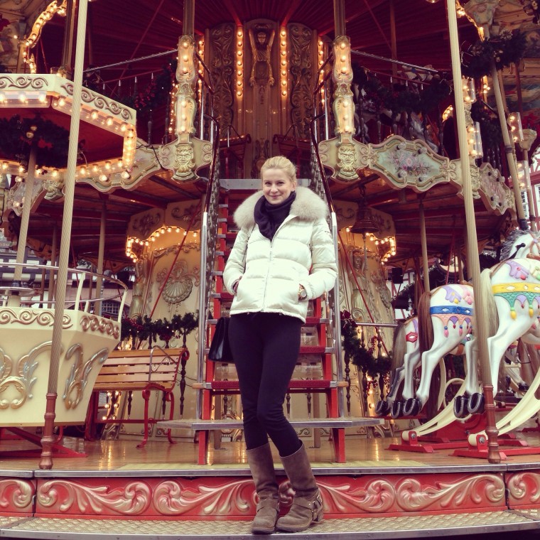 Christmasmarket look in Frankfurt