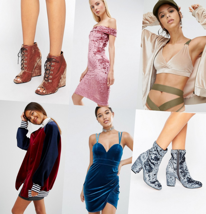 Samt, Velvet, Must Have, Schuhe, Samtkleid, Samtoberteil, Samtjacke, Samtboots, Models