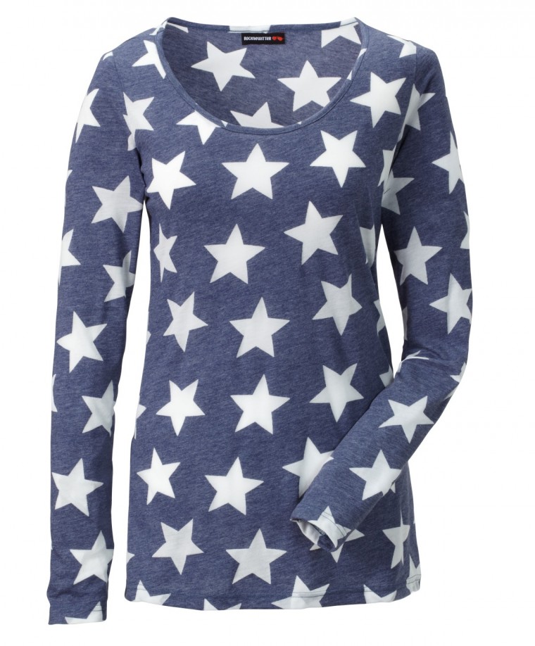 blaues Sternen T-Shirt von Conleys