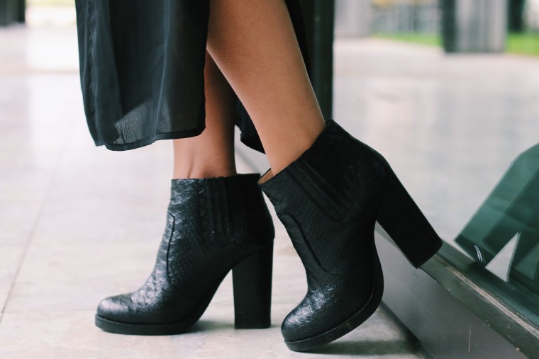 Buffalo High Heel Stiefelette black