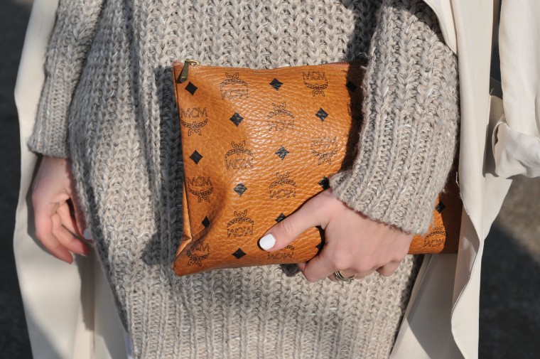 mcm vintage clutch classic klassich