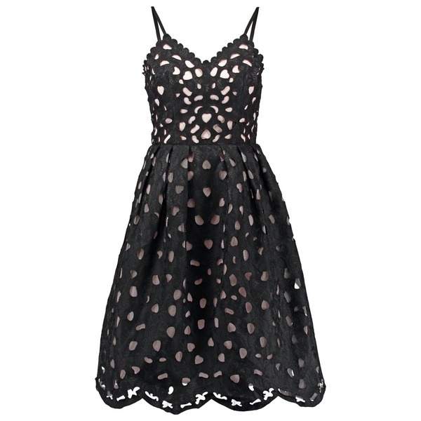 Chi Chi London TAMMY Freizeitkleid black