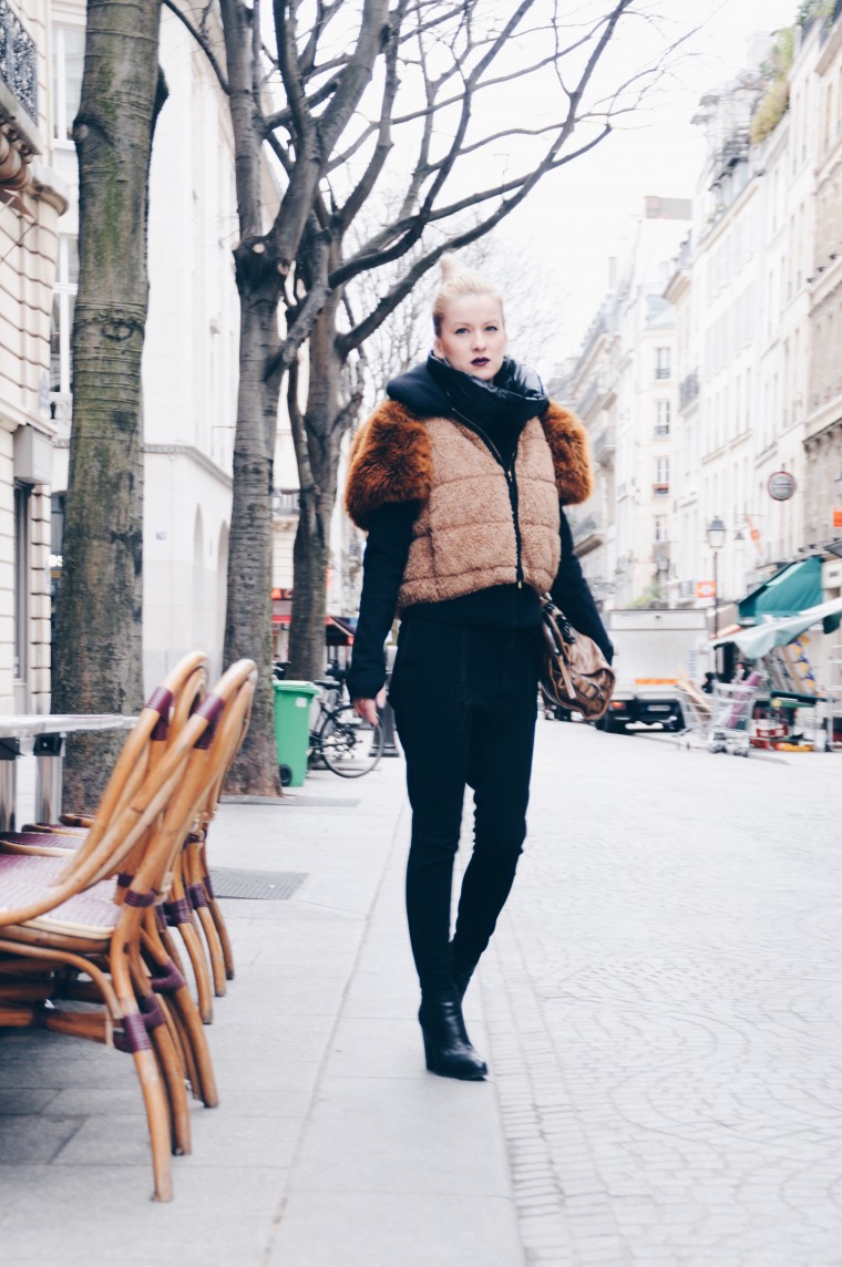 palina pralina schwarz haute couture paris fashion week paris streetstyle german deutsch blogger bloggerin mode köln givenchy moncler miu miu look outfit style blogwalk