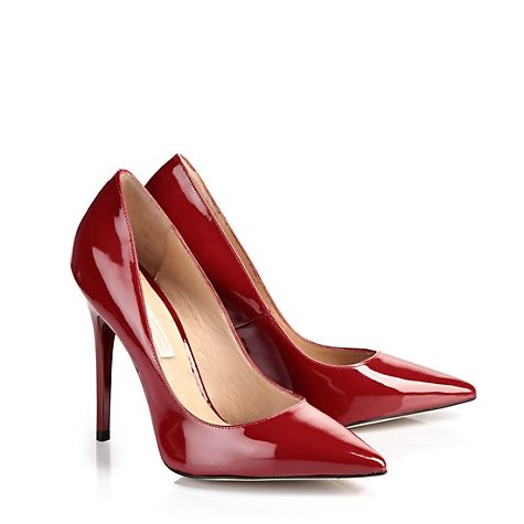 Chilli Peper Buffalo Pumps in rot