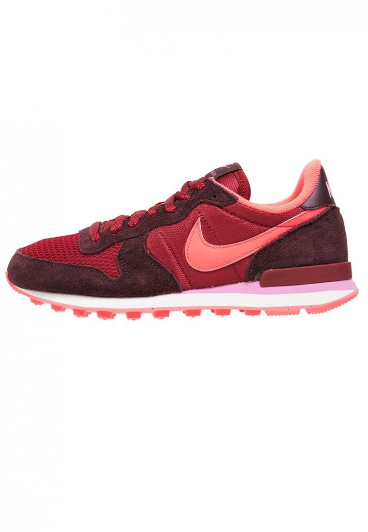 Nikes Nike Sportswear INTERNATIONALIST Sneaker deep burgundy/hyper punch/team red