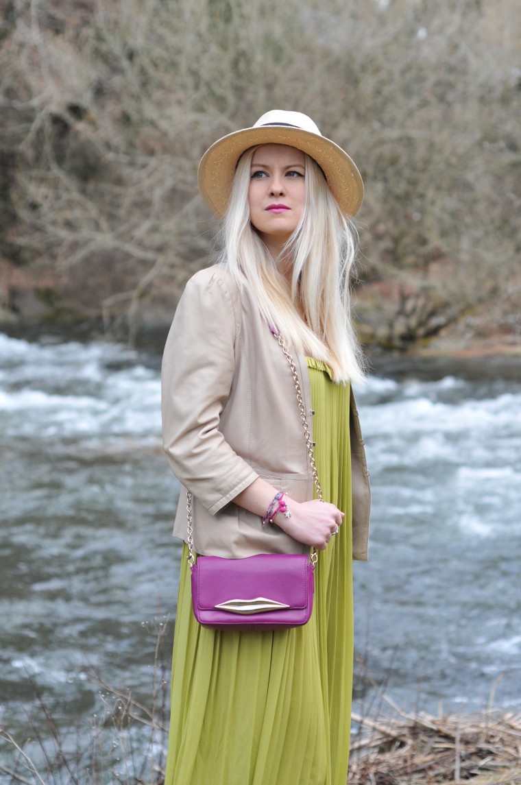 rock the blog cebit 2015 hannover blogwalk palina pralina freikarten gewinnspiel strohhut blogger fashion Diane von Furstenberg magenta pink tasche bag