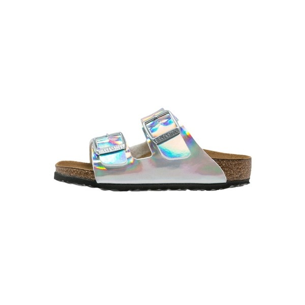 Birkenstock ARIZONA Pantolette mirror silver