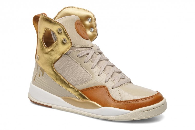 Reebok Alicia Keys Court Sneaker für Damen gold bronze
