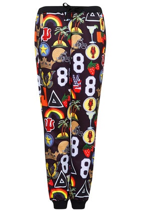 Jogginghose mit College-Print von Jaded London