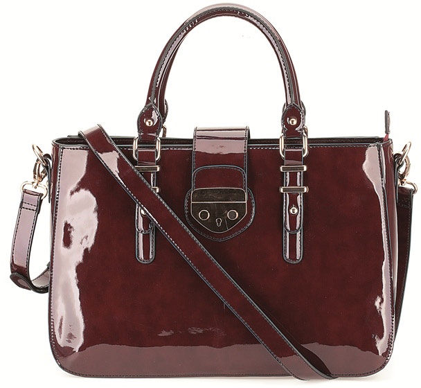 Clarks Miss Chantal DunkelrotTextil Synthetiktaschen