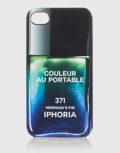 iPHORIA iPhone-Case 'Mermaids Fin' Damen schwarz/grün/blau