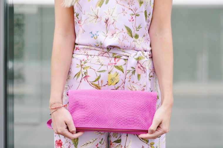 Oasis pink CLUTCH FELICITY MIT UMSCHLAG