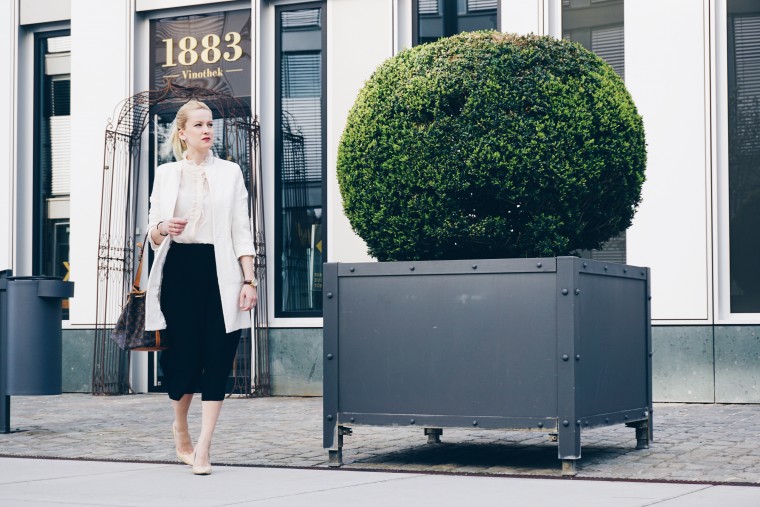 chic im büro lady like outfit