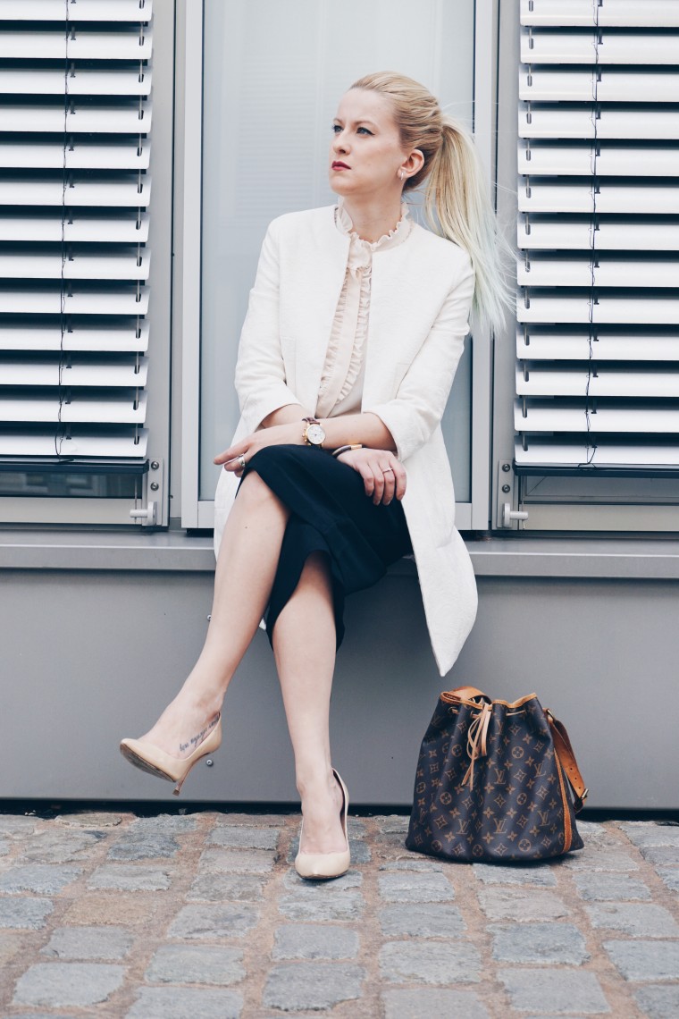 business outfit edel chic