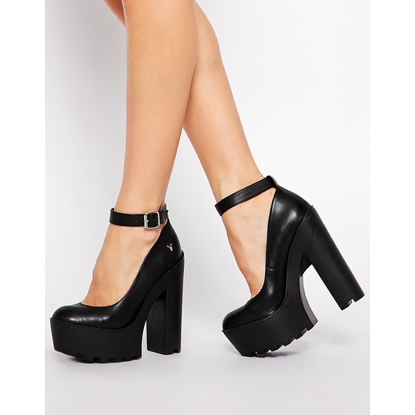 Windsor Smith - Runt - Grobe Stiefel mit Ledersohle - Schwarz