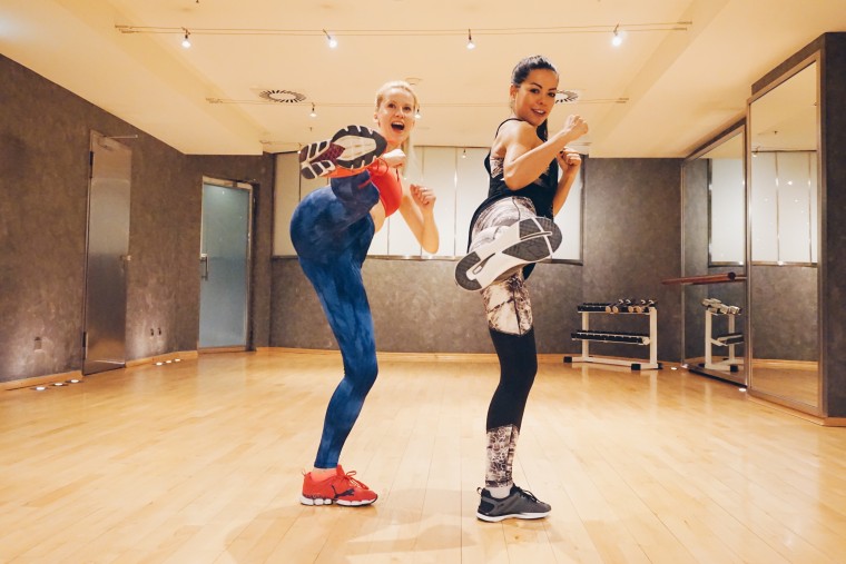 ginga privat training fernanda brandao fitness palina pralina get fit puma training