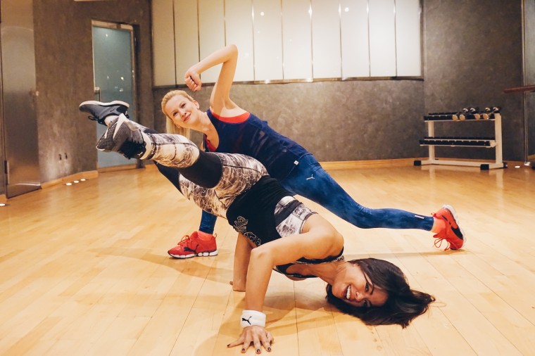 fernanda brandao privat training ginga palina pralina puma