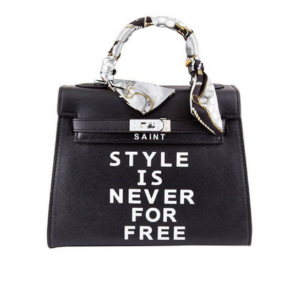 Schwarze „Kelly“ Bag